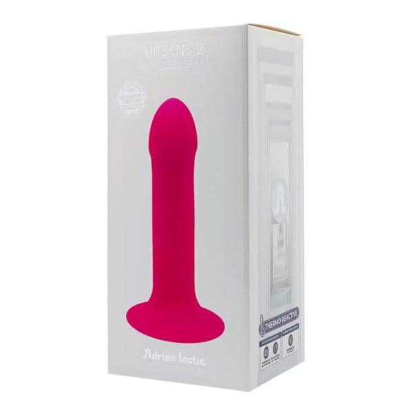 Dildo Hitsens Doble Densidad S02 Rosa-ADRIEN LASTIC (LoveCherry) EAN: 8433345240114 - Imagen 2