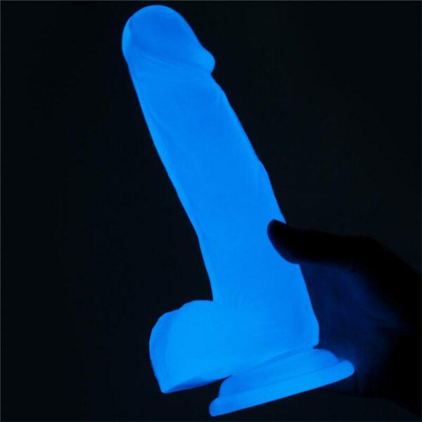 Dildo Lumino 7.5 Luz Azul-LOVETOY (LoveCherry) EAN: 6970260906708 - Imagen 5