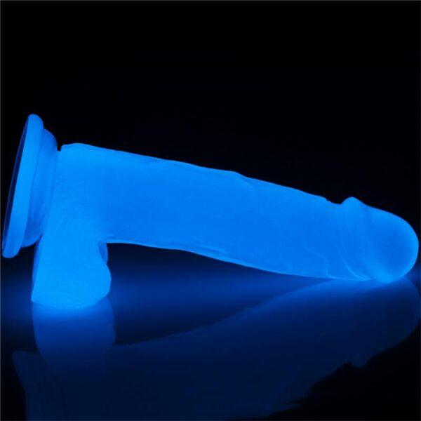 Dildo Lumino 7.5 Luz Azul-LOVETOY (LoveCherry) EAN: 6970260906708 - Imagen 6