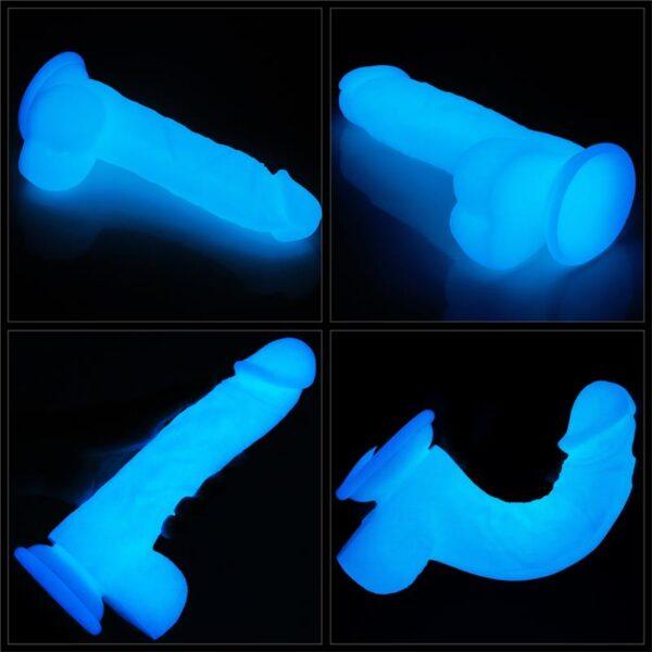 Dildo Lumino Play 8.0-LOVETOY (LoveCherry) EAN: 6942063400103 - Imagen 4