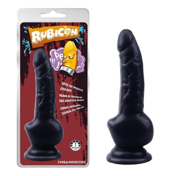 Dildo Obsidian Intruder 18 x 3.2 cm Negro-CHISA (LoveCherry) EAN: 759746956736