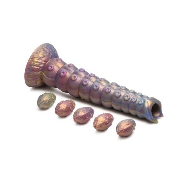 Dildo Ovoposito con 5 huevos Deep Invader Tentacle-CREATURE COCKS (LoveCherry) EAN: 848518054623 - Imagen 2