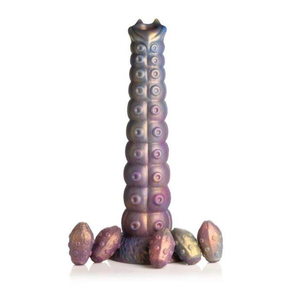 Dildo Ovoposito con 5 huevos Deep Invader Tentacle-CREATURE COCKS (LoveCherry) EAN: 848518054623