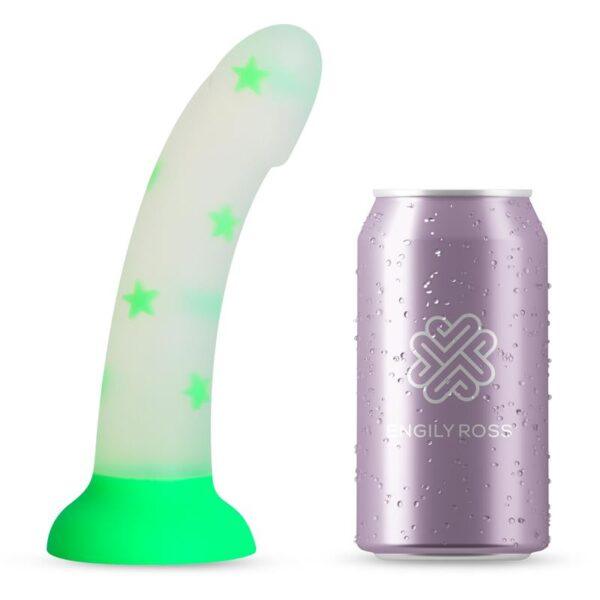 Dildo que Brilla en la Oscuridad Confetti Star 17 cm-DILDOX BY ENGILY ROSS (LoveCherry) EAN: 8436615002252 - Imagen 5