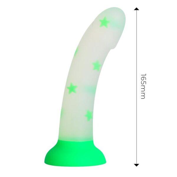 Dildo que Brilla en la Oscuridad Confetti Star 17 cm-DILDOX BY ENGILY ROSS (LoveCherry) EAN: 8436615002252 - Imagen 6