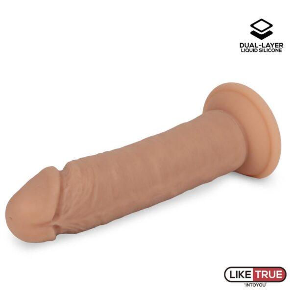 Dildo Realista Silicona Líquida Dual Layer 8.5-LIKETRUE (LoveCherry) EAN: 8436615004553 - Imagen 3