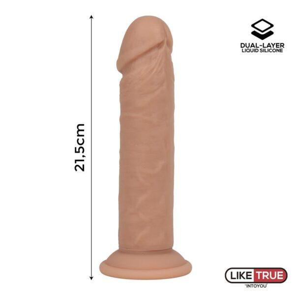 Dildo Realista Silicona Líquida Dual Layer 8.5-LIKETRUE (LoveCherry) EAN: 8436615004553 - Imagen 7