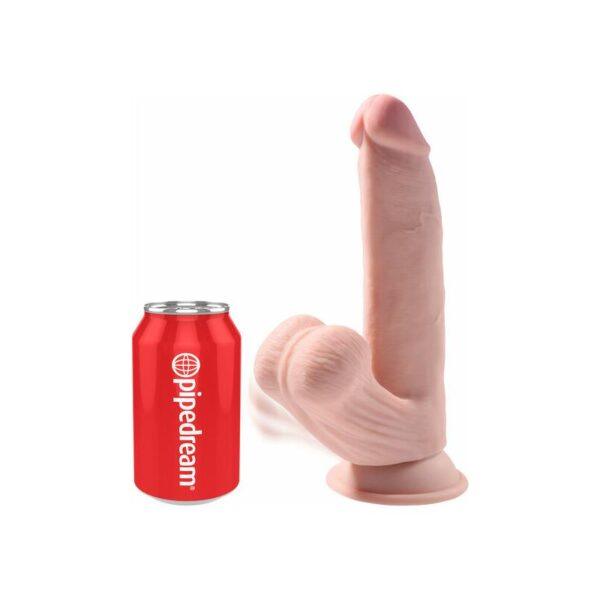 Dildo Triple Densidad Testiculos Oscilantes 8-KING COCK (LoveCherry) EAN: 603912766301 - Imagen 3