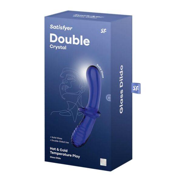 Estimulador de Cristal Double Crystal Hot and Cold Azul-SATISFYER (LoveCherry) EAN: 4061504045931 - Imagen 7