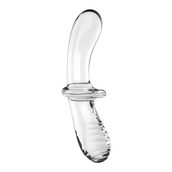 Estimulador de Cristal Double Crystal Hot and Cold Transparente-SATISFYER (LoveCherry) EAN: 4061504045665 - Imagen 4