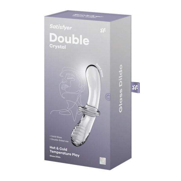 Estimulador de Cristal Double Crystal Hot and Cold Transparente-SATISFYER (LoveCherry) EAN: 4061504045665 - Imagen 7