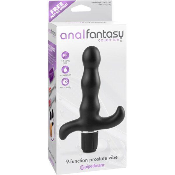 Estimulador Próstata 9 Funciones - Negro-ANAL FANTASY COLLECT. (LoveCherry) EAN: 603912332315 - Imagen 3