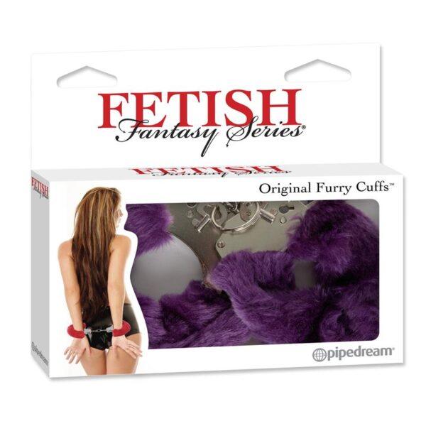 Fetish Fantasy Series Esposas de Peluches Originales Color Púrpura-FETISH FANTASY SERIES (LoveCherry) EAN: 603912105193 - Imagen 4