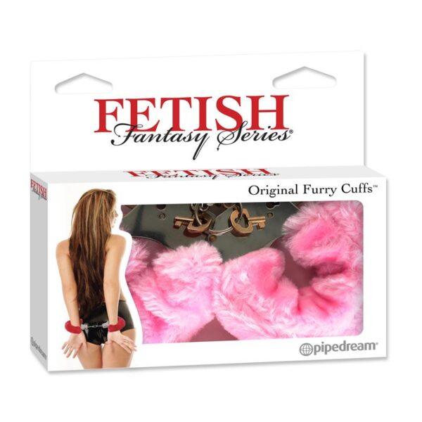 Fetish Fantasy Series Esposas de Peluches Originales Color Rosa-FETISH FANTASY SERIES (LoveCherry) EAN: 603912105186 - Imagen 4