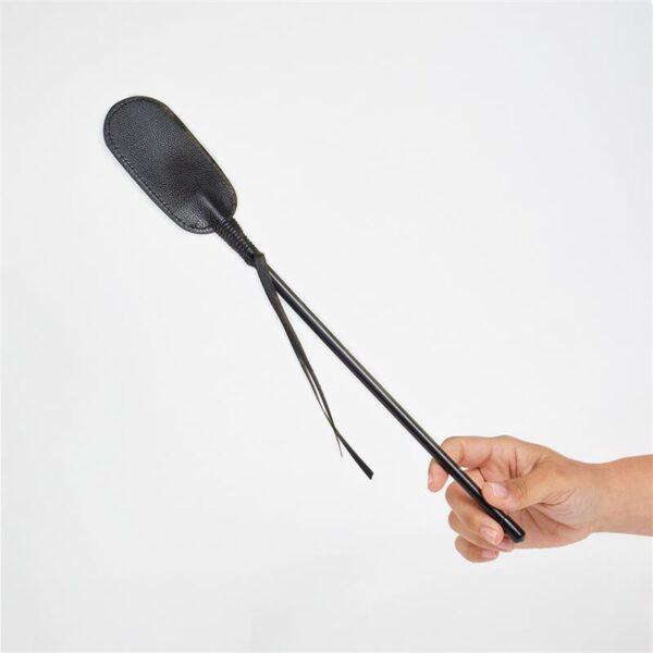 Fusta con forma ovalada de cuero sintético-SECRET PLAY (LoveCherry) EAN: 8435097862668