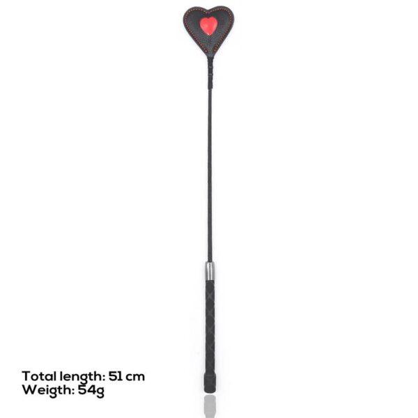 Fusta en Forma de Corazón 51 cm-LATETOBED BDSM LINE (LoveCherry) EAN: 8436615000609 - Imagen 8
