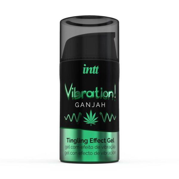 Gel Vibrador Efecto Calor Ganjah 15ml-INTT (LoveCherry) EAN: 5600304015332 - Imagen 2