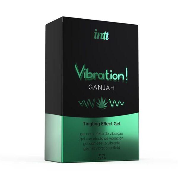 Gel Vibrador Efecto Calor Ganjah 15ml-INTT (LoveCherry) EAN: 5600304015332 - Imagen 3