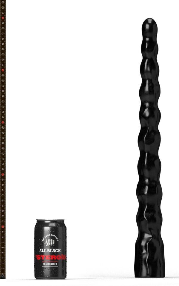 ABS08 En-Garde Todo Negro Consolador Esteroide 41 x 5cm-All Black Steroïd (Fun Distri) EAN: 5420044224586