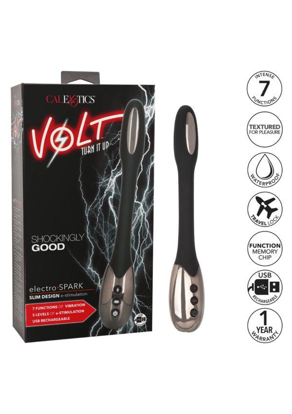 Consolador Electro Spark 16,5 x 2,5cm-Volt (Fun Distri) EAN: 716770095657 - Imagen 8