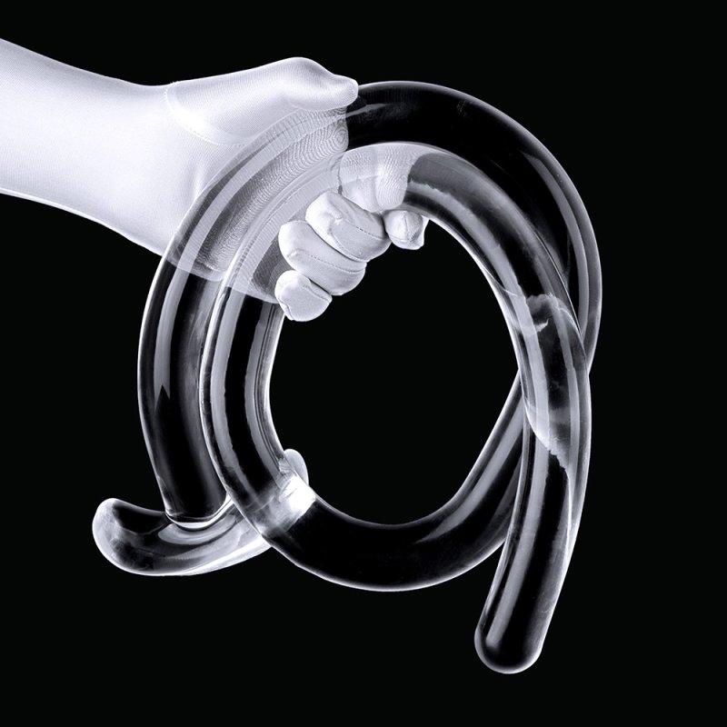 Consolador Serpiente Gigante 100 x 3cm Transparente - Imagen 4