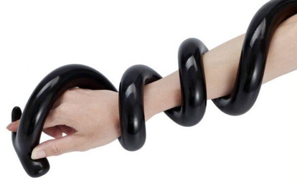 Consolador largo Mega Snake 100 x 3cm Negro-FUKR (Fun Distri) EAN: 3662811251537 - Imagen 4