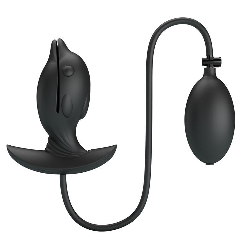 Hanson Plug Anal Inflable con Vibración-PRETTYLOVE (LoveCherry) EAN: 6959532328257.0 - Imagen 2