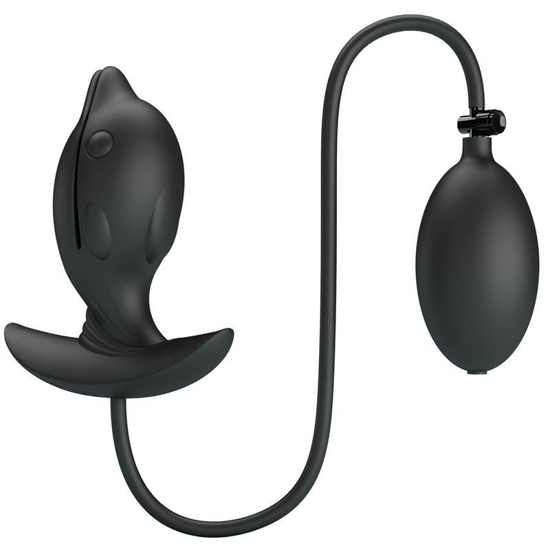 Hanson Plug Anal Inflable con Vibración-PRETTYLOVE (LoveCherry) EAN: 6959532328257.0 - Imagen 3