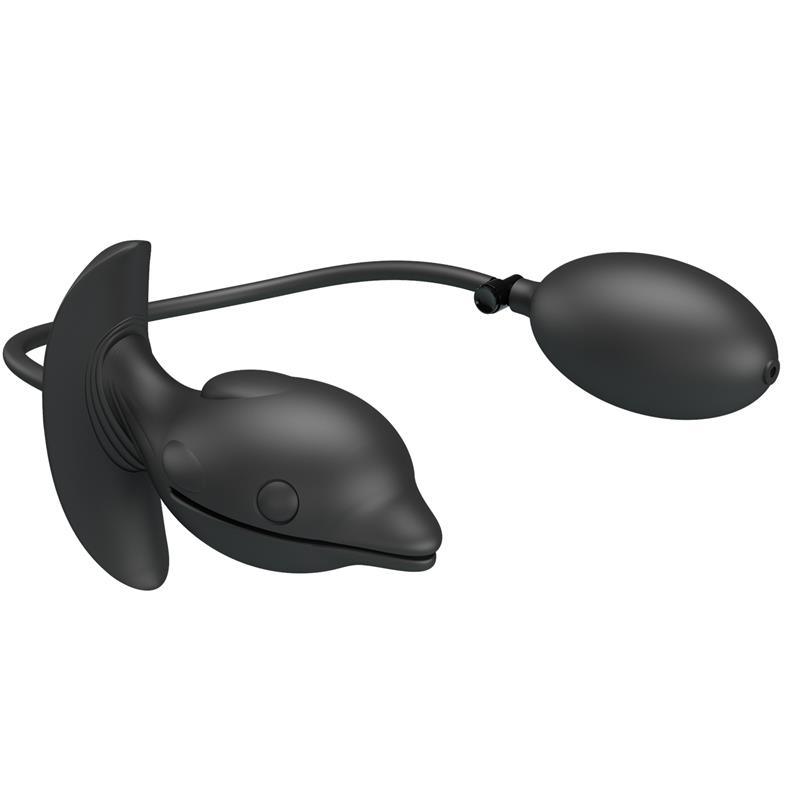 Hanson Plug Anal Inflable con Vibración-PRETTYLOVE (LoveCherry) EAN: 6959532328257.0 - Imagen 4