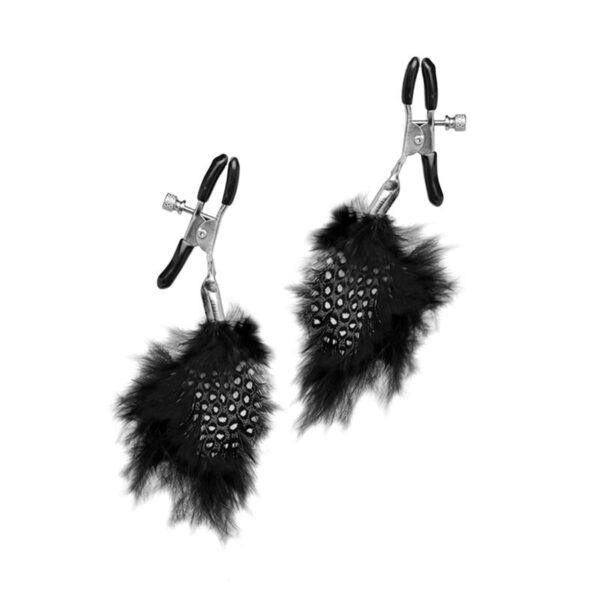 inzas para Pezones con Plumas Negro-FETISH FANTASY L.E. (LoveCherry) EAN: 603912320350