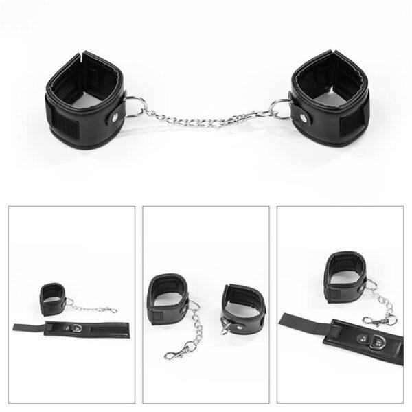 Kit Bondage Deluxe 4 Unidades Negro-LOVETOY (LoveCherry) EAN: 6970260902595 - Imagen 3