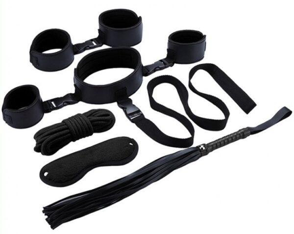 Kit de bondage de neopreno 6 piezas-GENERIQUE (Fun Distri) EAN: 3662811199099