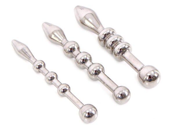 Juego de 3 cuentas de uretra 5.5cm | 6 a 10mm-Kiotos (Fun Distri) EAN: 8719497539673 - Imagen 2