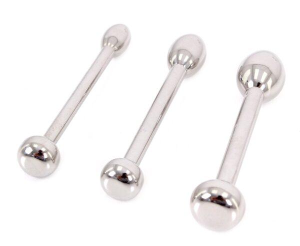 Juego de 3 tapones para la uretra 4,5cm | 6 a 10mm-Kiotos (Fun Distri) EAN: 8719497539680 - Imagen 2