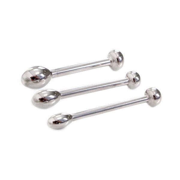 Juego de 3 tapones para la uretra 4,5cm | 6 a 10mm-Kiotos (Fun Distri) EAN: 8719497539680 - Imagen 3