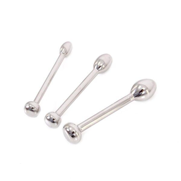 Juego de 3 tapones para la uretra 4,5cm | 6 a 10mm-Kiotos (Fun Distri) EAN: 8719497539680 - Imagen 4