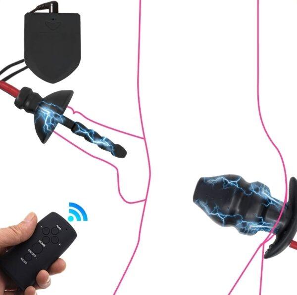Kit de electrodos para ano y pene-ElectroPlayer (Fun Distri) EAN: 3662811476350
