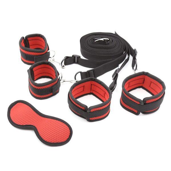 Kit de esposas y máscara SM-Generique (Fun Distri) EAN: 3662811055203