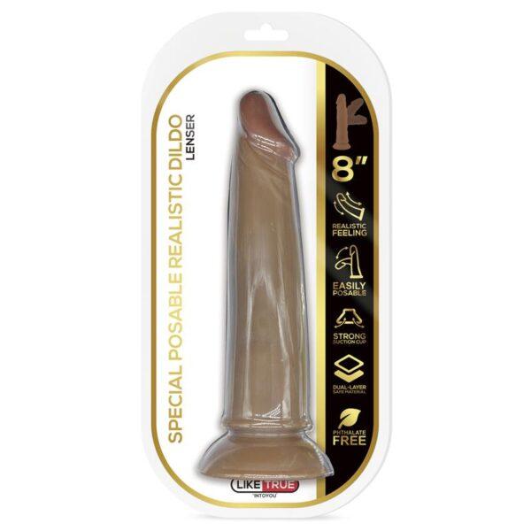 Lenser Dildo Realista Articulable-Posable Dildo 8 Marrón-LIKETRUE (LoveCherry) EAN: 8436615002504 - Imagen 7