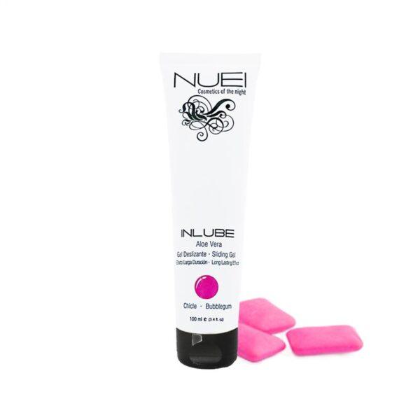 Lubricante a Base de Agua Inlube Sabor Chicle 100 ml-NUEI COSMETICS (LoveCherry) EAN: 8414606513642