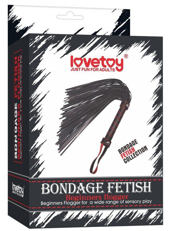 Floggy Black Swift 45cm-LoveToy (Fun Distri) EAN: 6970260905954 - Imagen 2