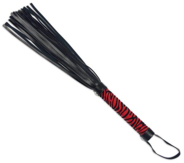 Whip Me Baby Swift 38cm Negro-Rojo-LoveToy (Fun Distri) EAN: 6970260902434 - Imagen 3