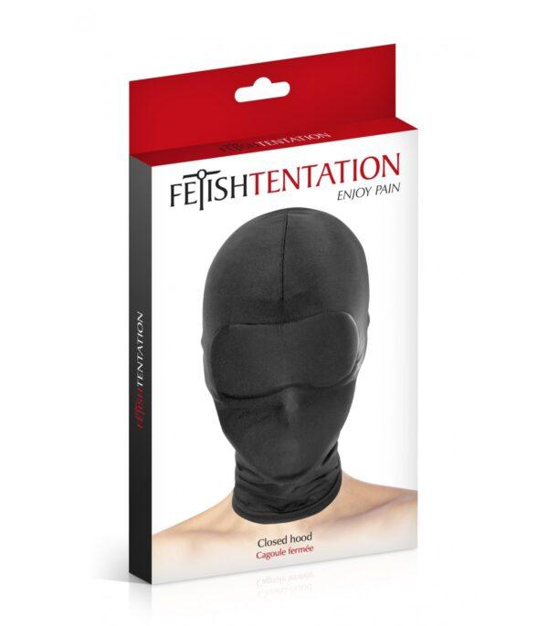 MÁSCARA SPANDEX SIN ABERTURA NEGRA-FETISH TENTATION (Saint Sual) EAN: 3479225701141 - Imagen 3