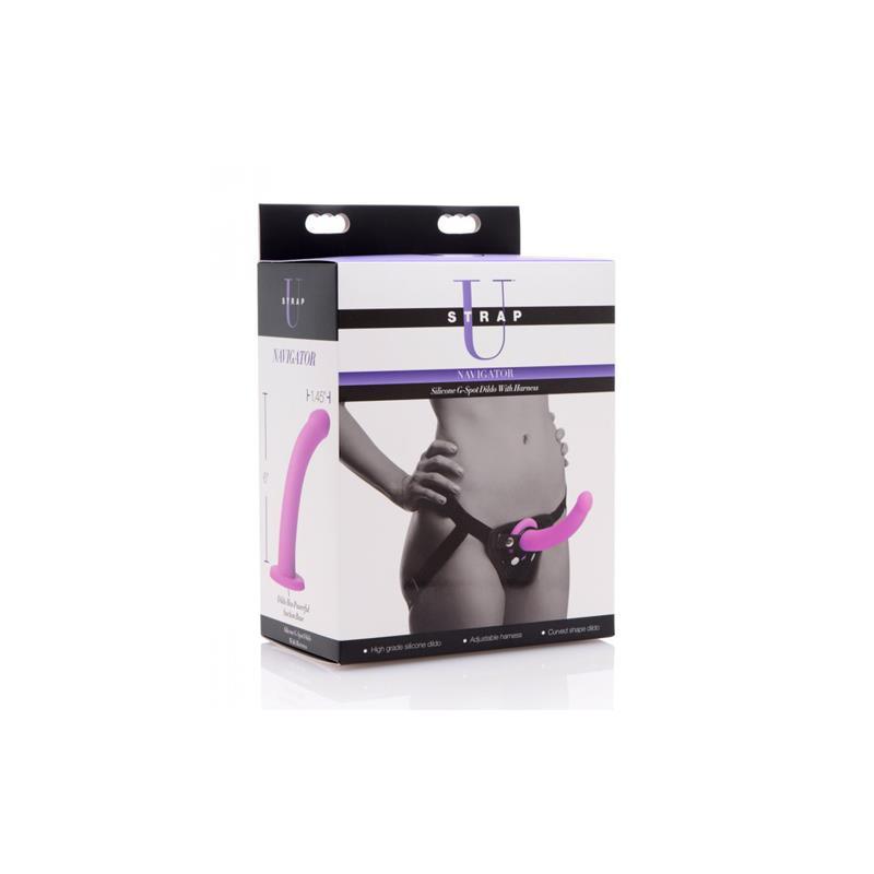 Navigator Arnés con Dildo Punto G Purpura-STRAP U (LoveCherry) EAN: 848518026095.0 - Imagen 4