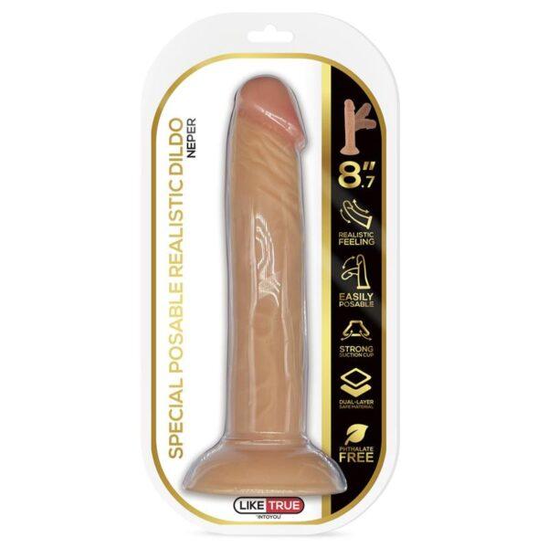 Neper Dildo Realista Articulable-Posable 8.7 Natural-LIKETRUE (LoveCherry) EAN: 8436615002672 - Imagen 7