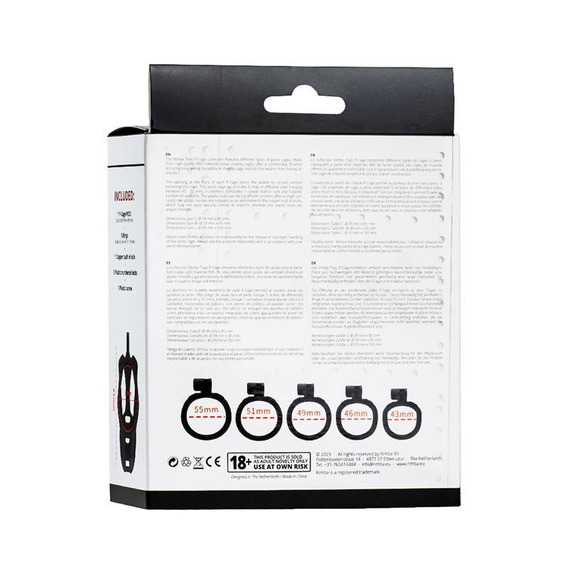 P-Cage PC02 Jaula para el Pene 3 Tallas-PENIS CAGES (LoveCherry) EAN: 8718924241875.0 - Imagen 8