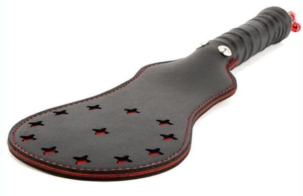 Paleta de imitación Star negro-rojo 35cm-Generique (Fun Distri) EAN: 3662811199006 - Imagen 7