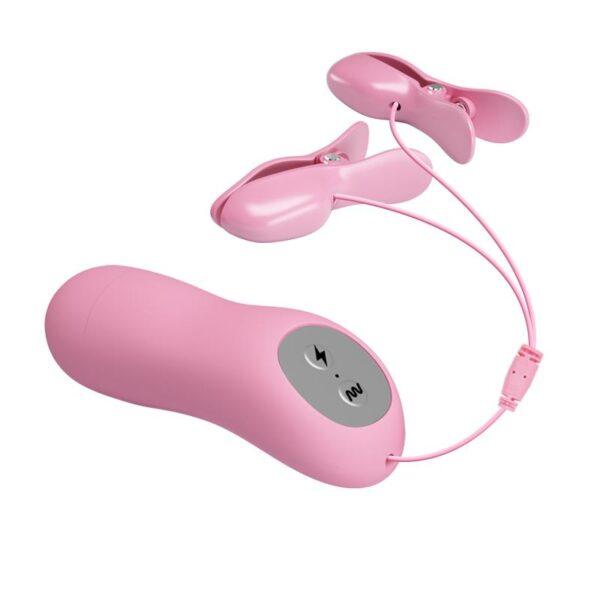 Pinza para Pezones con Vibración y Electro Shock-BAILE (LoveCherry) EAN: 6959532322569 - Imagen 3