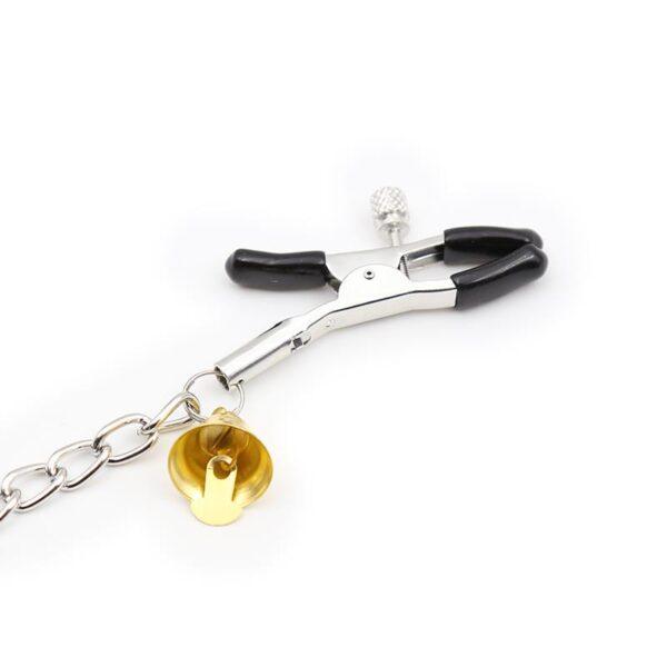Pinzas para Pezones y Clitoris con Cadena Metal-LATETOBED BDSM LINE (LoveCherry) EAN: 8436583793886 - Imagen 4