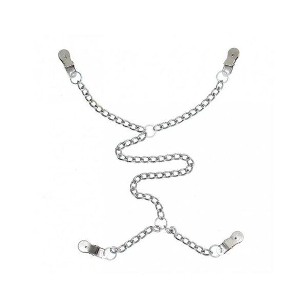 Pinzas para Pezones y Labios Vaginales-BONDAGE PLAY (LoveCherry) EAN: 8718924230183